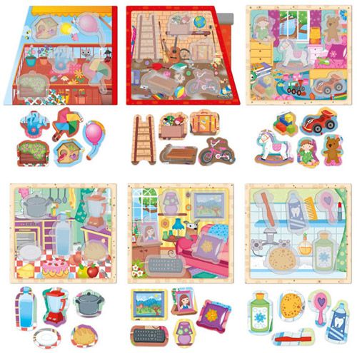 Игрален комплект Headu - Моята малка къща