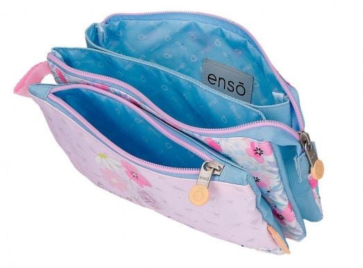 Несесер Enso Full Of Flowers с три отделения