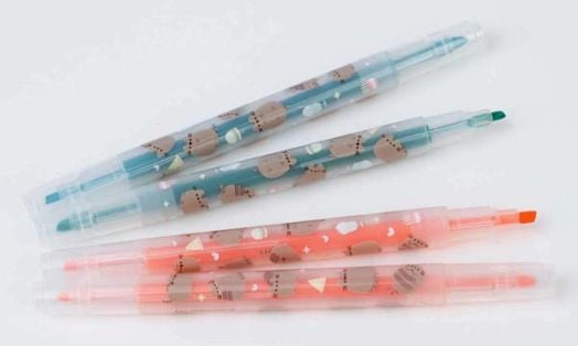 Комплект двувърхи флумастeри Pusheen