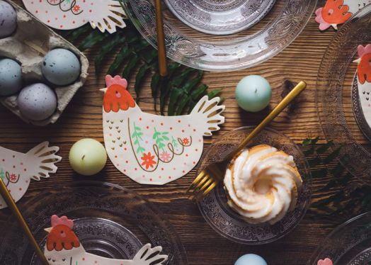 Салфетки PartyDeco - Кокошка, 20 бр.