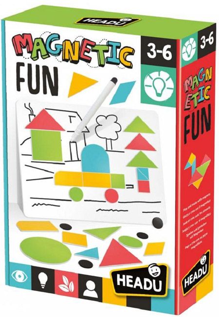 Образователна игра Headu  - Забавни магнити