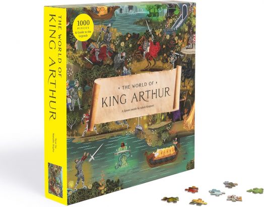 Пъзел Laurence King: The World of King Arthur, 1000 части