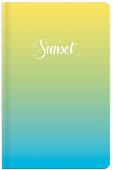 Тефтер Lastva Sunset А6, 96 листа с широки редове