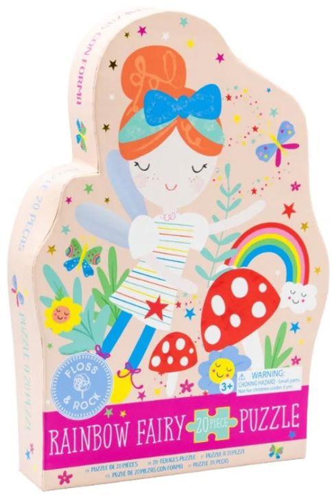Пъзел Floss & Rock, Rainbow Fairy - Фея, 20 части
