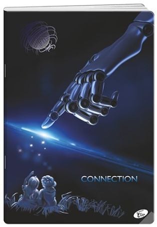 Тетрадка Elisa Robots А5, 60 листа с широки редове