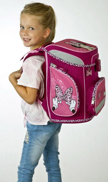 Комплект ученическа раница Minnie Mouse, ергономик