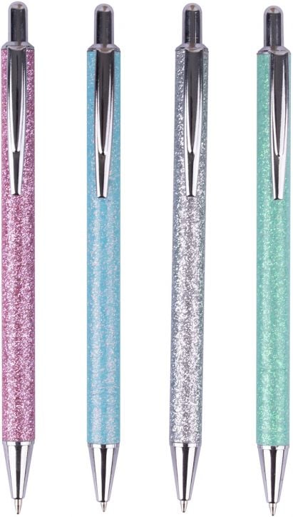 Химикалка Apli Glitter, асортимент