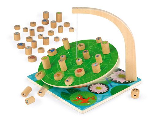 Настолна игра за сръчност Janod - Водна лилия