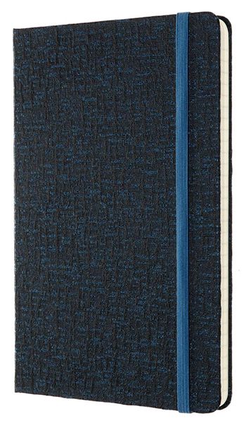 Тефтер Moleskine Limited Editions Blend Collection Blue Tissu с твърди корици и линирани страници