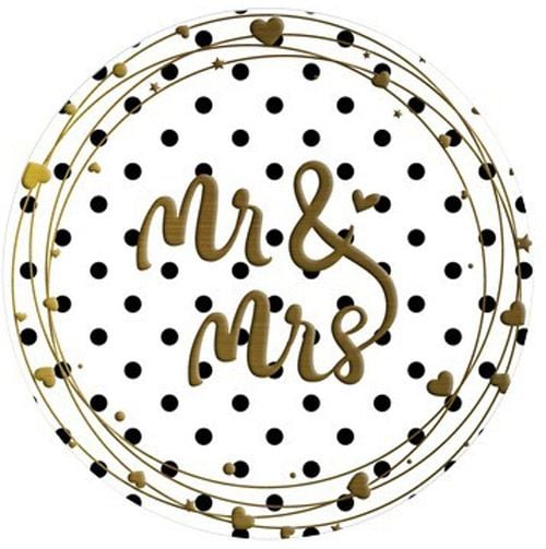Табелка-картичка - Мистър и Мисис