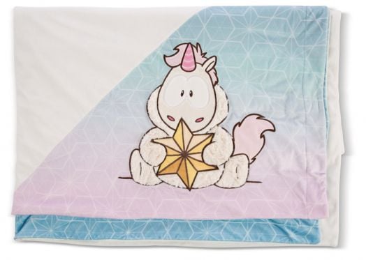 Плюшено одеяло Nici - Еднорог Theodor