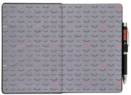 Тефтер Batman с химикалка със светлина