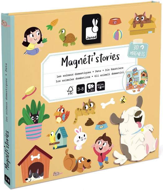 Магнитни истории Janod - Домашни любимци