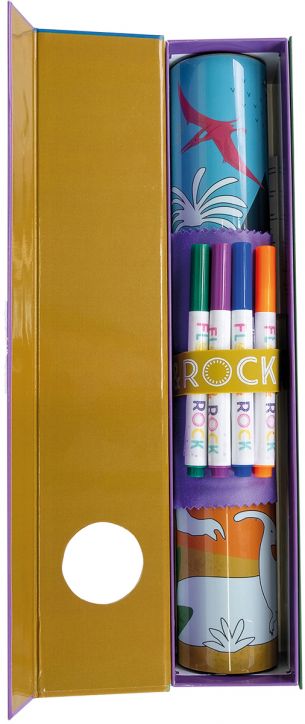 Подложка с активности Floss & Rock - Динозаври