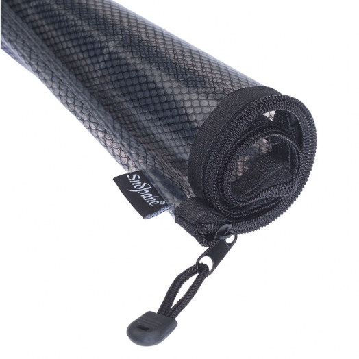 Папка с цип Snopake Mesh Zippa Bag, 36 х 27.5 см., черна