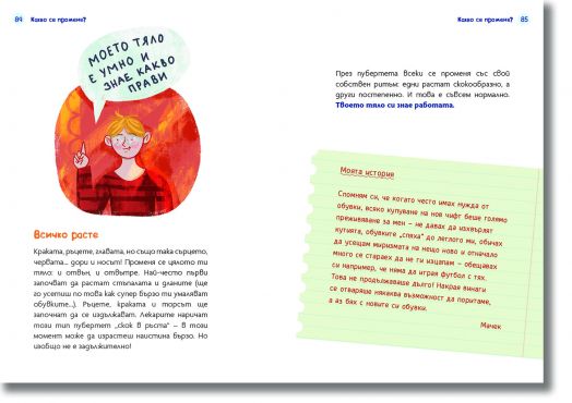 Твоето тяло е твоят дом – порасни с усмивка! Дневник на промените при момчетата