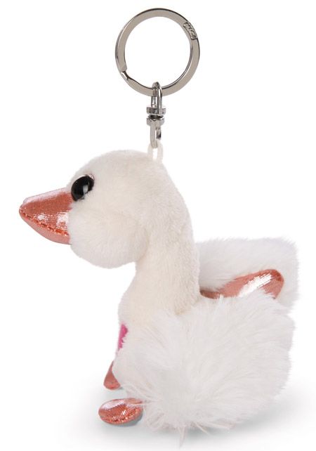Ключодържател Nici - Бял лебед