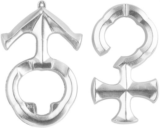 3D пъзел Eureka Hanayama Cast Mini Huzzle Dolce