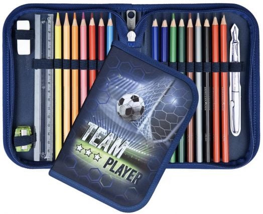 Комплект ученическа раница Undercover Team Player, модел 2024, ергономик