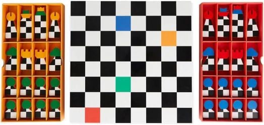 Дървен шах Balvi с чекмедже