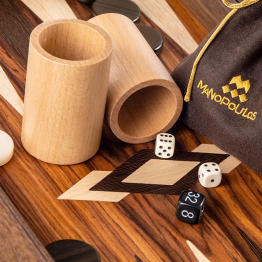 Табла Manopoulos с отделения - палисандър, 48 х 30 см.