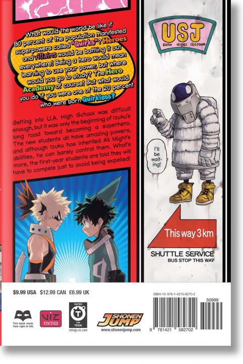 My Hero Academia, Vol. 2