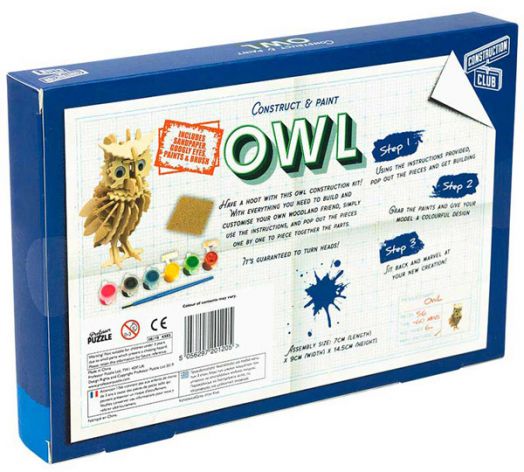 3D пъзел Professor Puzzle - Сова