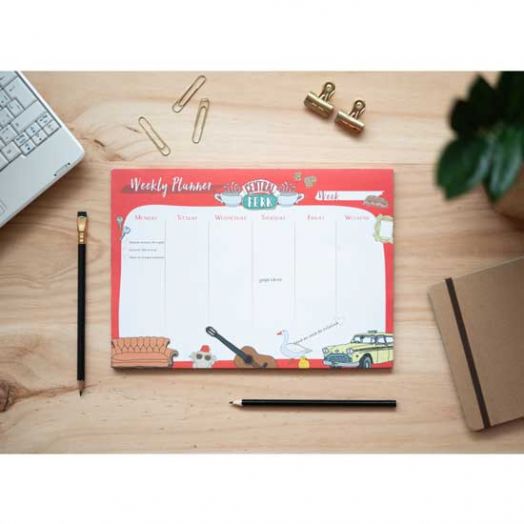 Седмичен планер - пад Friends А4, 52 листа