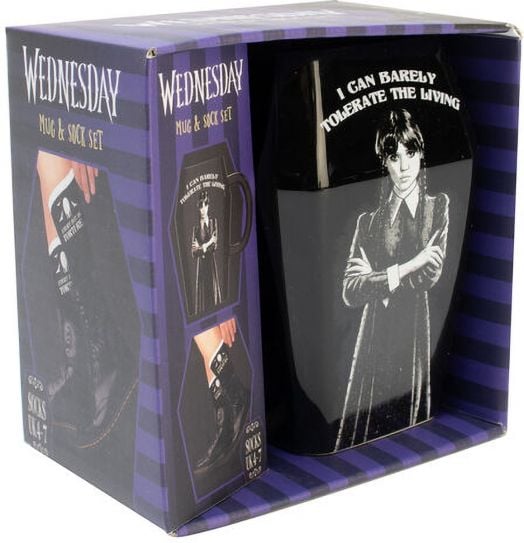 Комплект чаша и чорапи Blue Sky - Wednesday