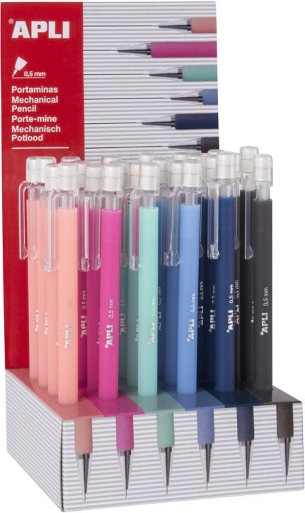 Автоматичен молив Apli 0.5, асортимент