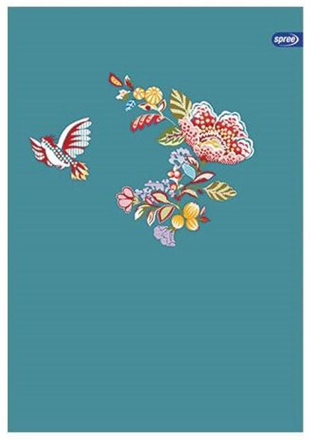 Тетрадка Spree Soft Touch A4, 60 листа с широки редове