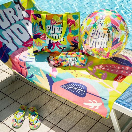 Надуваема топка с брокат Legami - Pura vida