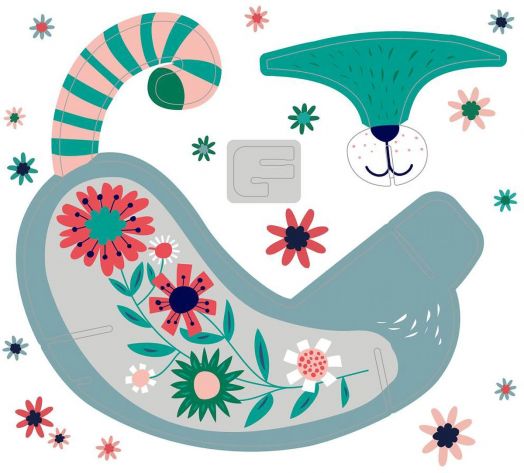 Направи сам 3D декорация Avenir - Котка