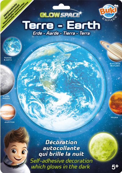 Светеща в тъмното планета Buki - Земя
