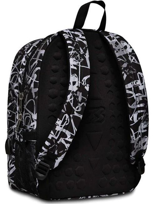 Ученическа раница Seven Freethink Steel Grey с две отделения и USB порт