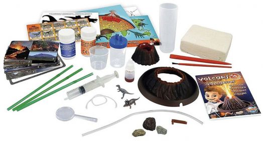 Комплект за експерименти Buki - Вулкани и динозаври