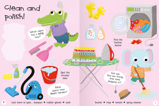 Lots to Spot: At Home! Sticker Book