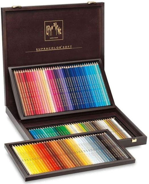 Комплект моливи Caran d'Ache, Supracolor, 120 цвята