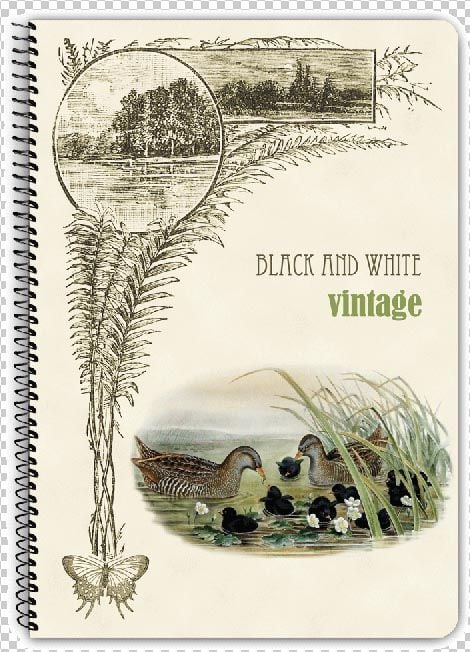 Тетрадка Vintage