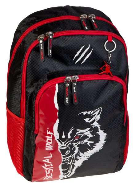 Ученическа раница Busquets Bestial Wolf 2022 с две отделения