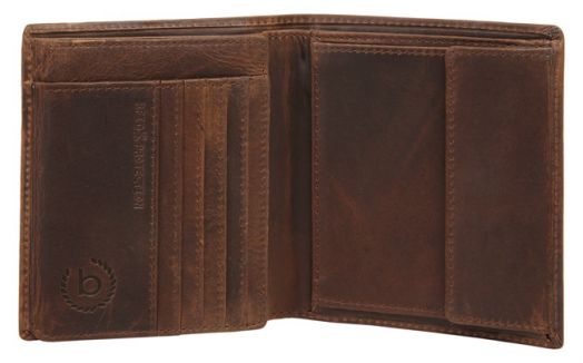 Портфейл Bugatti Romano 10CC, кафяв