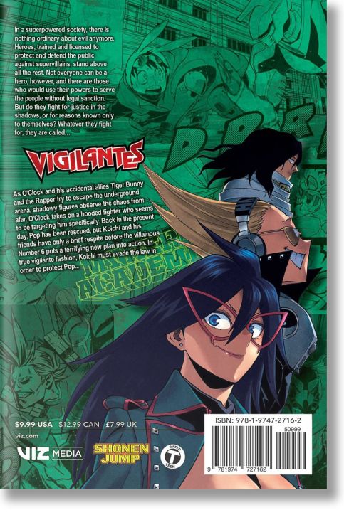 My Hero Academia: Vigilantes, Vol. 12