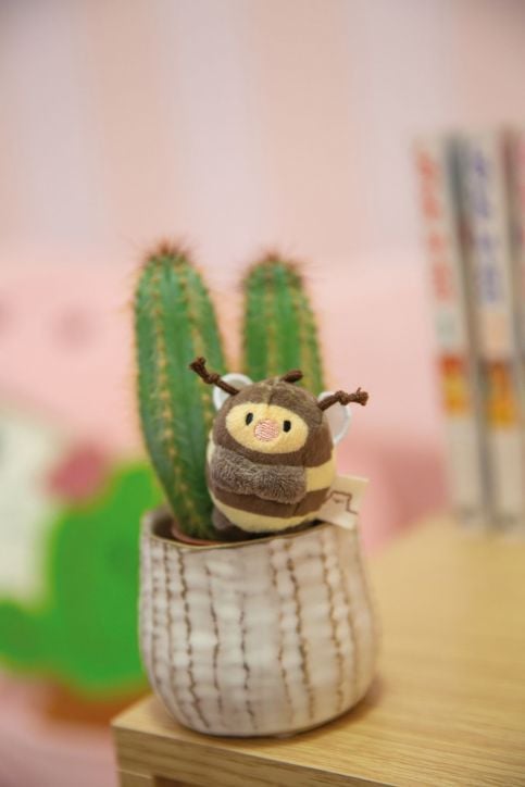 Плюшена играчка Nici Mymochi Minis - Пчела Beenie, 5 см.