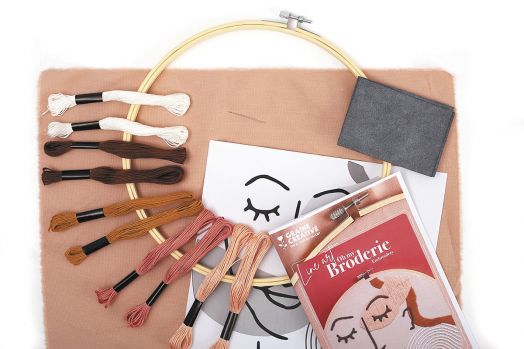 Комплект за бродиране Graine Creative - Лице