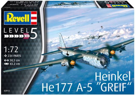 Сглобяем модел - Бомбардировач Heinkel HE177 A-5