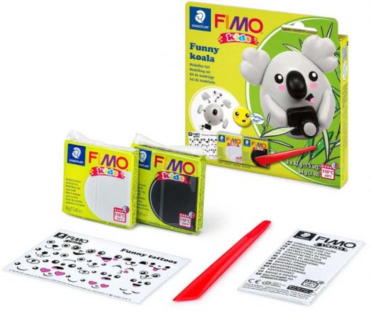 Комплект полимерна глина Staedtler Fimo Kids, Коала