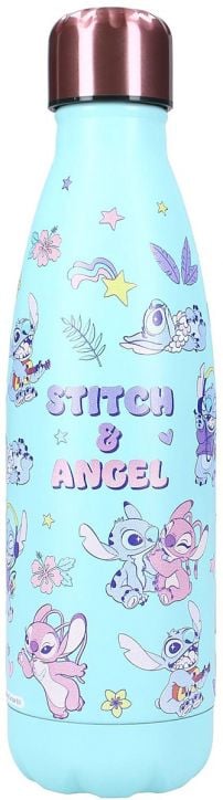 Стоманена бутилка Vadobag Stitch - Thirsty For More, 700 мл.