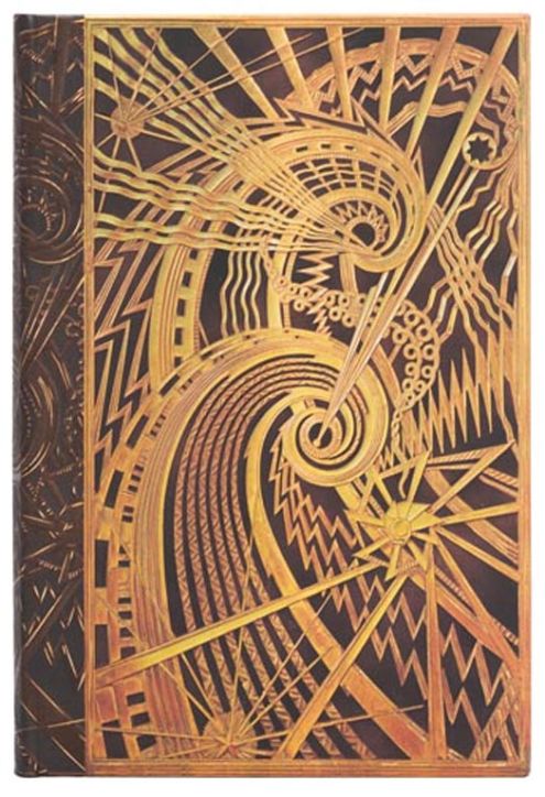 Тефтер Paperblanks - The Chanin Spiral Mini, 9.5 х 14 см.