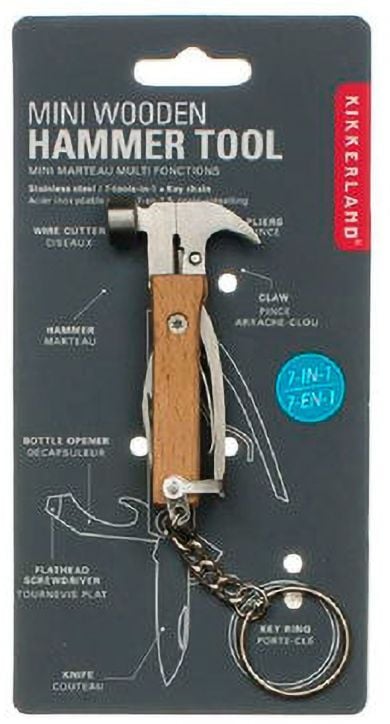 Ключодържател Kikkerland с комплект инструменти