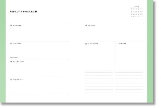 Studio Ghibli My Neighbor Totoro 2026, 12 Month Weekly Planner